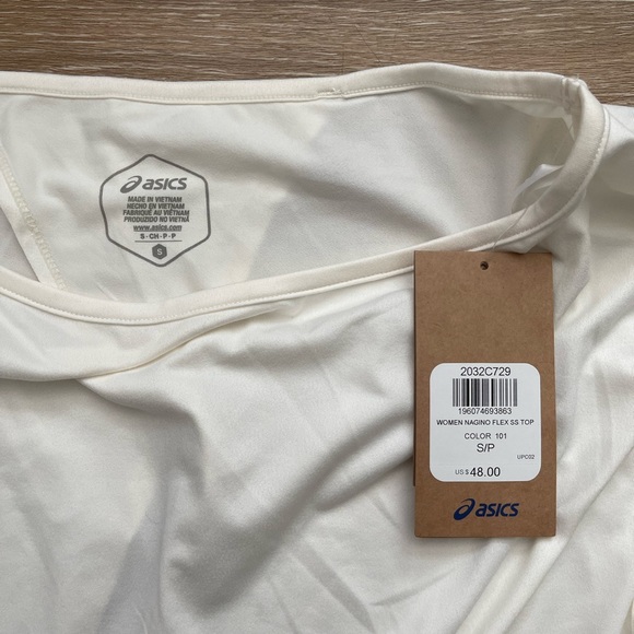 ASICS Nagino Flex Short Sleeve Top - Picture 2 of 8